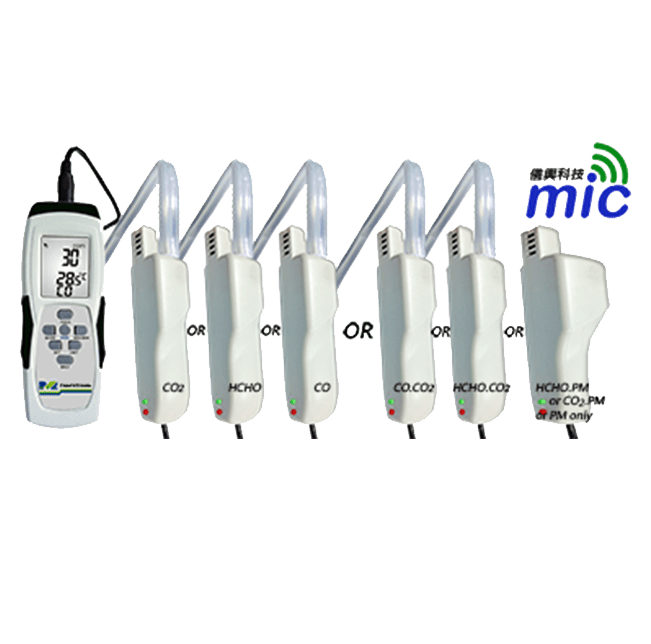 IAQ Handheld Intelligent Suction Pump Multi-parameter Gas Detector