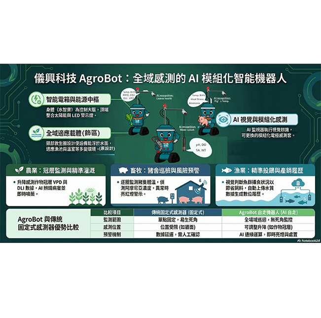  AgroBot: AI模組化智能機器人 